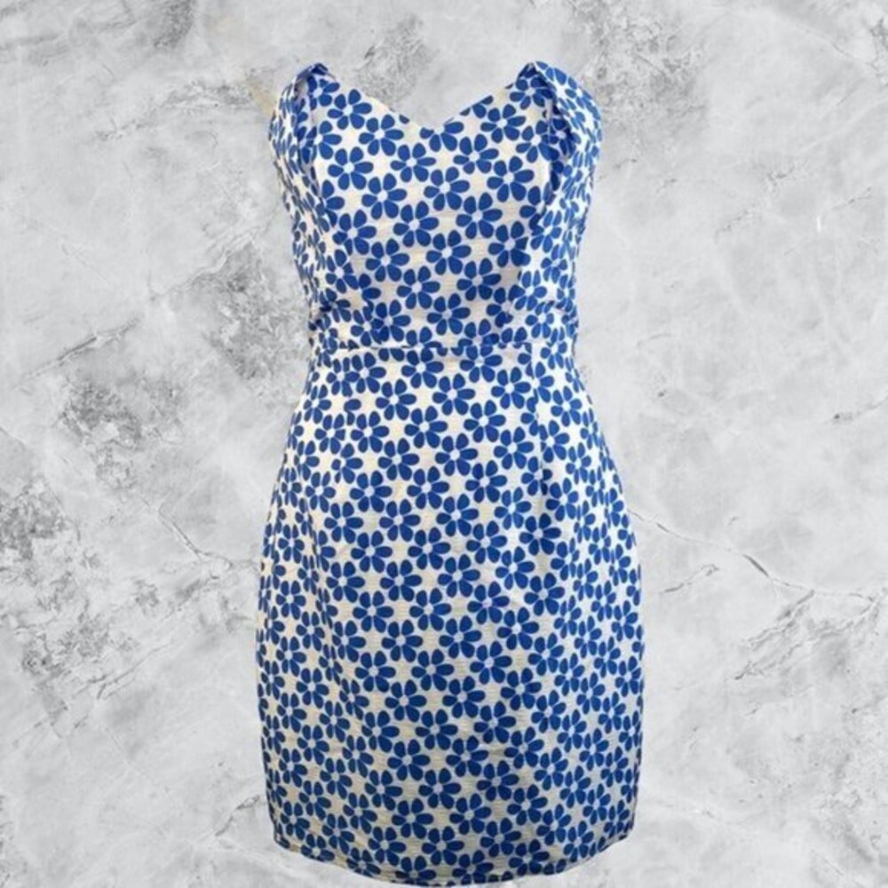 Superdown Dolly Floral Print Strapless Dress